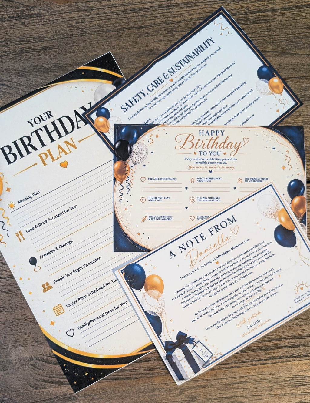Mini Birthday Boxes