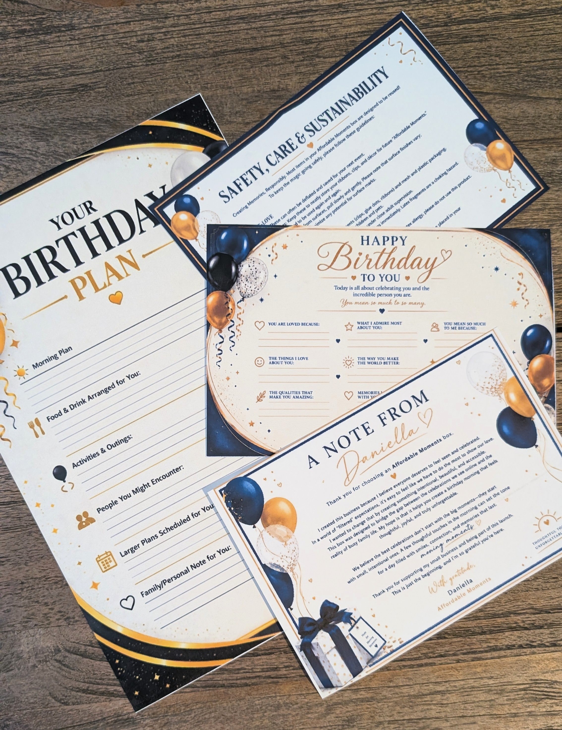 Mini Birthday Boxes